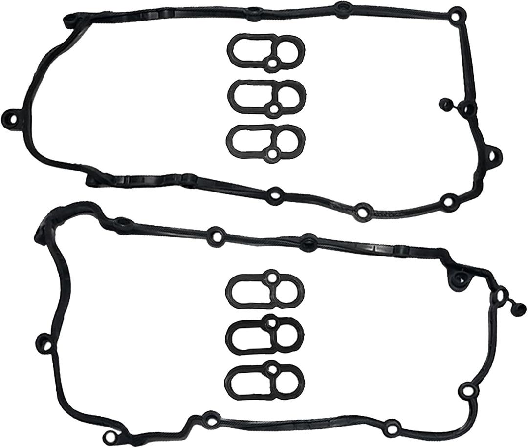 Engine Valve Cover Gasket Set Fits for Jaguar F-Type XF XJ for Land Rover Discovery Range Rover LR4 3.0L LR011220, LR014345, LR089050, LR041869