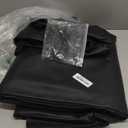 URPOWER Hard Bottom Dog Car Seat Cover for Pets 100% Waterproof Seat Cover Hammock 600D Heavy Duty Scratch Proof Nonslip Durable Back Seat Covers for Cars Trucks and SUVs (Standard - 54" Length, Black)