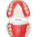 Healthyare Denture Do it Yourself Full Set of Top and Bottom Fake Teeth for Improve Smile