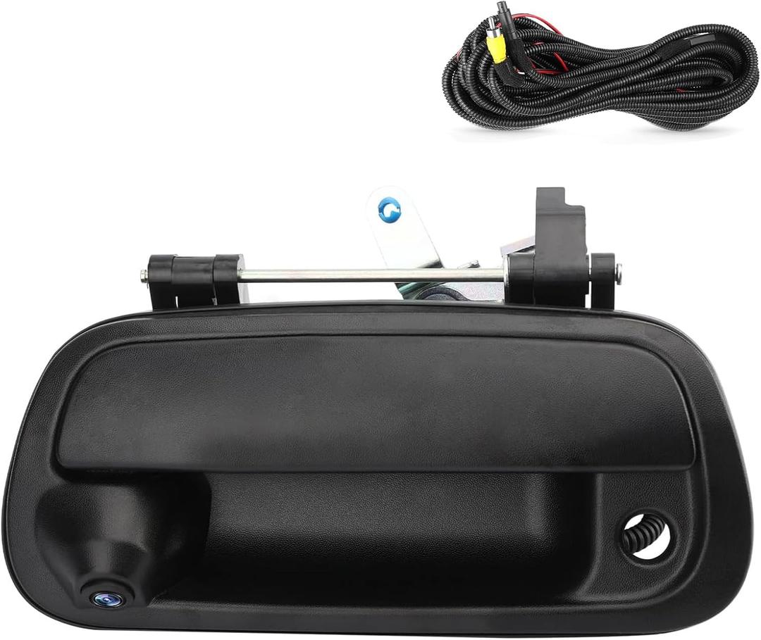 Backup Camera Tailgate Handle Compatible with Toyota Tundra 2000-2006 SR5 Base Limited, Reverse Back Up Camera Replace 819952028013, Rear View Camera 170 Wide-Angle