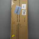 Closet Shelves Wall Mounted with Hanging Rod, 2 Pack 4 ft x 12 in White Wire Shelving Kit, Metal Wall Shelf Organizer for Home, Pantry, Laundry Room Storage