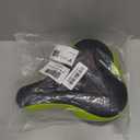 TONBUX Comfortable Bike Seat for Men & Women, Memory Foam Bike Saddle with Dual Shock Absorbing Ball, Universal Fit Bicycle Seat for Stationary, Mountain, Road, Cruiser, Electric Bike (Green)