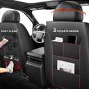 AOMSAZTO Silverado seat Covers Custom Fit Chevy Silverado GMC Sierra 2007-2025 2026 1500 2500hd 3500hd Truck Waterproof Seat Protector(5 Seats,Gray)