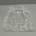 Basaneon Coffee Neon Sign for Wall Decor Dimmable Modern Led Sign for Cafe Shop, USB Powered Coffee Cup Neon Signs Light Up for Cafe Station Accessories Art Decor Party Decorations(15.7 * 12.8inches)