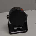 Wireless Induction Speaker, Phone Stand with Bluetooth Speaker Amplifier, Stereo Sound, RGB Ambient Light, 360 Adjustable Phone Holder Compatible with iPhone/iPad/Android/Samsung Galaxy-Black