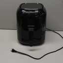 6 Qt. Black Air Fryer with Digital Touch Control