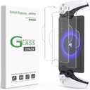 amFilm 2 Pack Screen Protector Tempered Glass for PlayStation Portal Remote Player 8 inch 2023 with Easy Installation Kit, Anti-Scratch, Anti-Fingerprint, Bubble Free