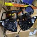 Towing Mirrors Chrome for Ford F-250 F-350 F-450 F-550 Super Duty 2008-2016 Power Heated with Smoke Turn Signal Manual Folding Telescoping (1 Pair)