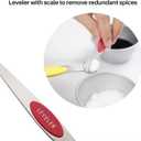 Set of 7 Stainless Steel Magnetic Measuring Spoons Set with Leveler - Stackable Tablespoon Measure Spoon for Baking and Cooking, Kitchen Gadgets for Apartment Essentials (Multicolor)