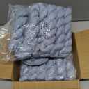 12 Pack Dusty Blue Easter St.Patrick's Table Runner Cheesecloth120 Inch Boho Rustic Gauze 10 FT Cheese Cloth Table Runners Decorations for Spring Birthday Baby Shower Wedding Holiday Home Party Decor