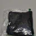 ANRABESS Cargo Skirt Women Button Mini Skirt with Pocket Y2k Bodycon 2025 Trendy Denim Jean Short Skirts (Small, Black)