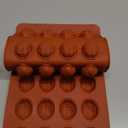 2Pcs Walnut Cookie Maker Silicone Molds, 20-Cavity Oreshki Mold Maker Walnut Cookie Molds for Baking, Walnut Cookie Maker for Cookies