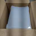 IRIS USA 54 Qt Stackable Plastic Storage Bins with Lids, 6 Pack - BPA-Free, Made in USA - See-Through Organizing Solution, Latches, Durable Nestable Containers, Secure Pull Handle - Clear