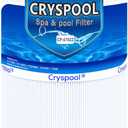 Cryspool 07022 Filter Compatible with Caldera 50, Caldera Spas, C-7350, 1019401, 73532, PCD50N, FC-3963, 50 Sq. Ft Spa Filter Cartridge, 1 Pack