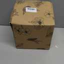 Large Smiley Face Planter Pot, Cute Resin Flower Head Planters for Indoor Outdoor, Unique Rocking Chair Plant Pot for Succulents Plants Live with Drainage Hole, Gift IdeaI for Mother Christmas