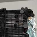 Cat Cage, 3-Tier DIY Catio Cat Enclosures, 24" x 16" x 36" Cat Playpen Indoor & Outdoor with Hammock, Detachable Metal Wire Kennel Cats Crate, 2x1x3 Exercise Place for 1-2 Kitten