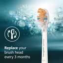 Philips Sonicare A3 All-in-One - Genuine Replacement Electric Toothbrush Heads, White, 2 Pack, HX9092/77