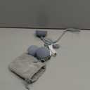 Cheerble 2 in 1 Interactive Cat Toys for Indoor Cats - Wicked Ball Duo2 Automatic Cat Toy, Dual Interchangeable Shells, Electric Cat Toy Ball with Chirping Sounds,Rechargeable Moving Kitten Toys, Blue