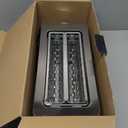 Mueller UltraToast Full Stainless Steel Toaster 4 Slice, Long Extra-Wide Slots for Bagels and Waffles, 6 Browning Levels, LED Display, Cancel/Defrost/Reheat Functions & Removable Tray, Kitchen Gadgets