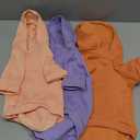 SilTriangle 3 Pcs Small Dog Winter Hoodie Warm Soft Puppy Dog Hoodie Sweatshirts with Pocket Pet Clothes for Dogs Cat Costume (M: Weight: 9.4-13.2lb,Bright Color, L)