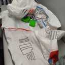 MXoSUM Astronaut Costume for Adult Inflatable Spaceman Costume BLow up Spacesuit Costume Halloween Cosplay Fancy Dress