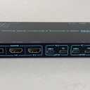 2 Laptops 3 Monitors KVM Switch 2 Port MST Dual USB-C Docking KVM Switches Triple Monitor Support Max 10Gbps USB Transfer Dual 4K@60Hz & One 1080P@60Hz Video Output, 100W PD Charging