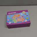 28 Pack Valentines Day Gift Cards for kids with Animal Squishy Toy, Valentine's Party Favor Kawaii Mochi Squishy Toys with Cards, Stress Relief Fidget Toy for Kids Classroom Exchange Prizes