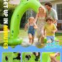 Sprinkler for Kids, Outdoor Water Toys for Kids 3-5 4-8, Inflatable Kids Sprinklers for Yard, Summer Splash Sprinkler Water Fun Toys Gifts for Boys Girls