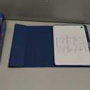 Harvopu Compatible for iPad 11th 10th Generation Case with Keyboard, Folio Cover with Pencil Holder, Multi-Touch Trackpad, 7 Color Backlit, Detachable Keyboard for iPad (A16) 11th/10th Gen (Navy Blue)