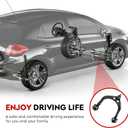 2WD Front Upper and Lower Control Arm Suspension Kit Fit for 2005-2010 Chrysler 300, 2008-2010 Dodge Challenger, 2006-2010 Charger, 2005-2008 Magnum K620177 K620178 K620258 K620257-14pcs