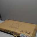 Bamboo Luggage Rack with 4 Storage Compartments, Foldable Suitcase Stand for Guest Room, 150lbs Capacity, Sturdy, Space-Saving and Easy to Assemble Organizer (Walnut 1 Pcs)