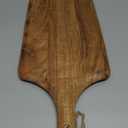 Samhita Acacia Wood Cutting Board, for Meat, Cheese, Bread, Vegetables & Fruits, with Grip Handle (15" x 7")