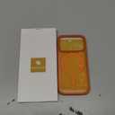 Miracase Magnetic for iPhone 17 Pro Case 6.3" with Screen Protector, [Compatible with MagSafe] Military-Grade Protection, Anti-Fingerprint, Slim Thin Phone Case for 17 Pro Cover, Orange