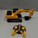 JOYIN Remote Control Excavator Toys for Boys, 2.4Ghz RC Play Excavator with Light, Construction Toys for Boys Birthday Gift 3-5 4-7 8-12 Year Old Kids, Easter Basket Stuffers