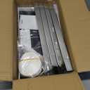 Universal Washer Dryer Stacking Kit, 21/22/23/24/25/26/27 Inch Washer and Dryer Stackable, Adjustable Stacking Kit for Dryer Machine and Washing, Connecting Frame with Ratchet Strap