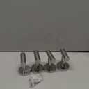 Livabber Bathroom Towel Hooks, 304 Stainless Steel Robe Shower Hooks Wall Mounted, Heavy Duty Towel Hangers for Bathroom Kitchen Bedroom (4 Pack, Chrome)