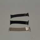 BELONGME 3 Pack Mesh Loop Compatible with Apple Watch Bands for Women Men 40mm 41mm 38mm 42mm 44mm 45mm 49mm 46mm Series 11 10 9 8 7 6 5 4 Ultra3 SE3 2, Stainless Steel Metal Magnetic Strap for iWatch