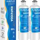 PUREPLUS BORPLFTR50 Replacement for Bosch 11025825 Ultra Clarity Pro Refrigerator Water Filter, Compatible with 12033030, 12028325,11025825, BORPLFTR55, WFC100MF, B36CT80SNS, B36CL80ENS, 2Pack