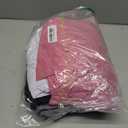 Neer 4 Pack Women's Capri Pants Wide Leg Capris Yoga Sweatpants Lounge Loose Fit High Waist Workout Cropped Pants with Pocket (Pink), XL