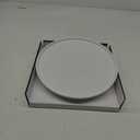 Round Cake Stand White 11" Melamine Cake Display Stand Dessert Cupcake Display Tray for holiday,Graduation,Wedding,Birthday,Party,Baby Shower,Anniversary,Ceremony,Christmas