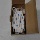 Qdos Safety Lower Drawer/Door Adhesive Latches | White | No Removing Drawers! No Drilling! No Tools Required! Fits Right the First Time! | Only For Framed Cabinet LOWER Drawers and Doors | 6 pack