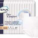 TENA Dry Comfort Large Underwear, 18 Count, Unisex