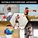 Upgraded Boxing Reflex Ball, Boxing Training Ball with Headband Perfect for Reaction, Punching Speed, Fight Skill, Fitness, Newst Boxing Equipment