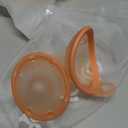 Garkoko Baby Pacifiers 0-6 Months, Breast-Like Shape Soft Silicone Newborn Pacifiers with Large Air Holes, BPA-Free, 4pcs