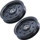 GELASKA 2 Pack 132-4718 Pulley Replaces eXmark 1-603843 Flat Idler Pulley, Toro 116-3626, 132-7543, E603843 for Toro Z147, Z153, Z149 Z150 X4850 X5450 Xs5450 Xs4850 Zx5400 Zx4800 Zx4820 Zx5420 Mowers