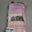 Heatless Curls Overnight, 4 PCS Heatless Hair Curler Set with Satin Scarf & Velvet Flexi Rods, Hair Accessories for Women, Hair Rollers to Sleep In for Overnight Curls, No Heat Damage Styling (Brown)