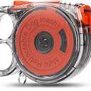 Transparent Rainbow Small Dog Retractable Leash for Small Dogs and Cats up to 18 lbs 360 Tangle-Free One-Hand Brake Portable Weighs Only 98g and 10-Foot Tape Durable