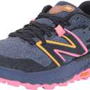 New Balance Women's Fresh Foam X Hierro V7 Trail Running Shoes (8.5, Night Sky/Vibrant Pink/Black)