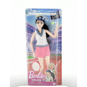 Barbie Doll & Accessories, Career Tennis Player Doll with Racket and Ball, 11 in