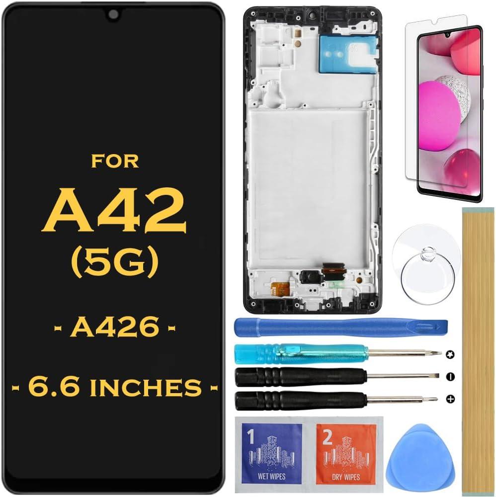 Screen Replacement LCD Display Touch Digitizer Assembly for Samsung Galaxy A42 5G 2020 SM-A426 A426B A426B/DS A426U A426V SM-A4260 6.6"